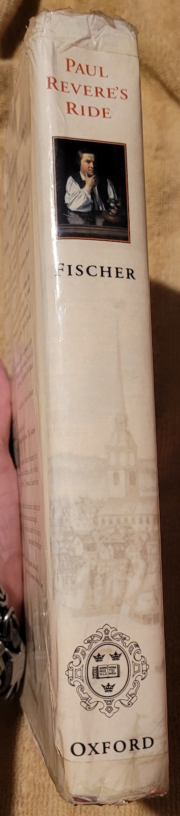 Paul Revere’s Ride by David Hackett Fischer (1994, Hardcover) First Edition
