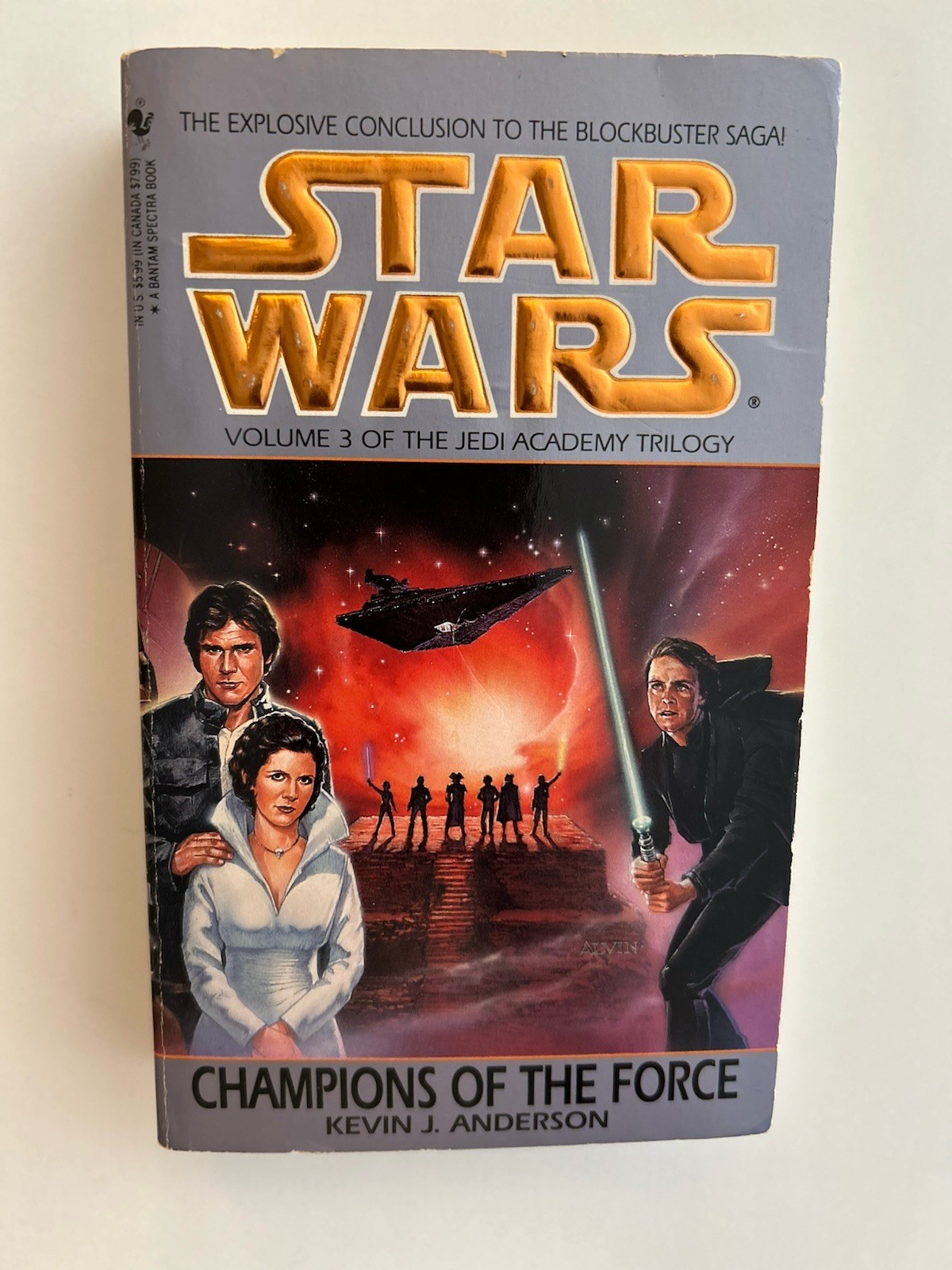 Star Wars: The Jedi Academy Trilogy by Kevin J Anderson (Books 1-3)