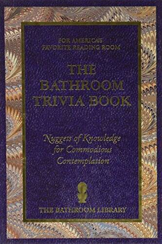 The Bathroom Trivia Book – Hardcover By Russ Edwards – VERY GOOD