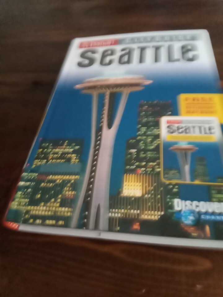 Seattle Insight City Guide guidebook. 2007, New, 265 pages, Color