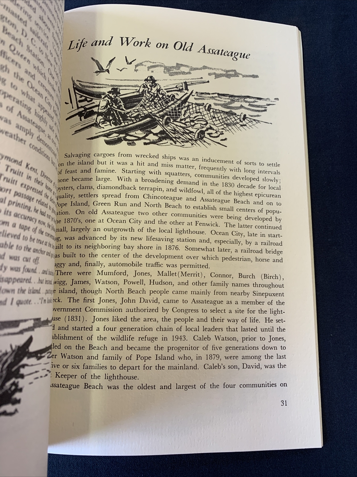 Used Assateague The Place Across SC 1971 R V Truitt 47 Pages 312L