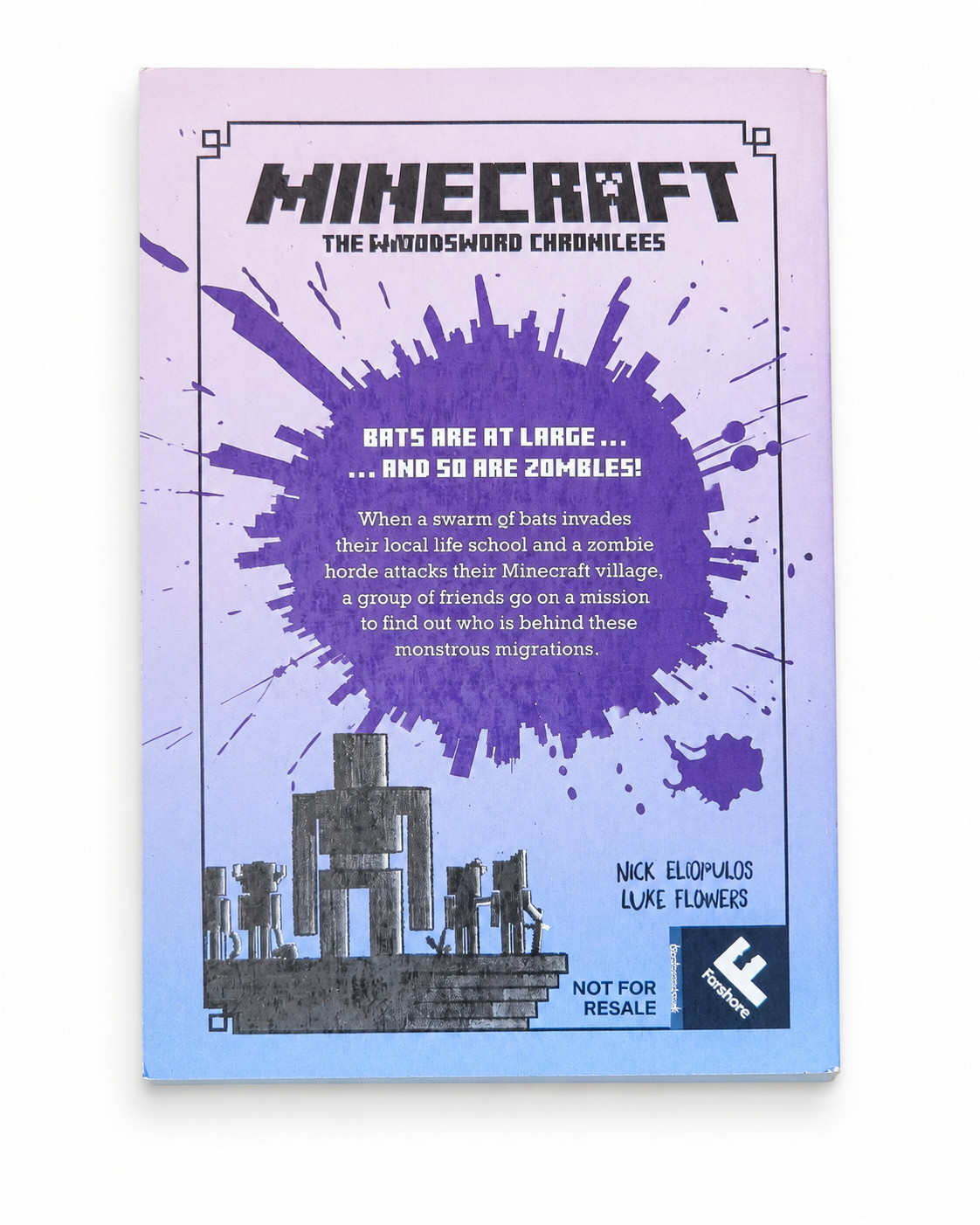 Minecraft The Woodsword Chronicles Collection Complete 6 Book Box Set Mojang