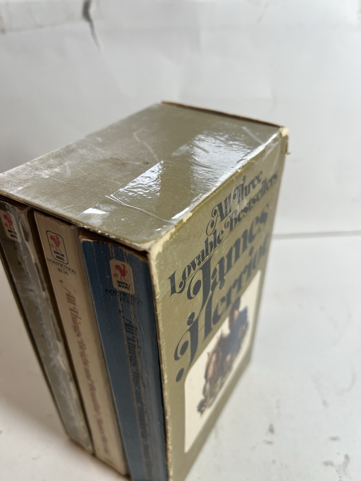 James Herriot All Three Lovable Bestseller Paperback Books Box Set 1980 READ