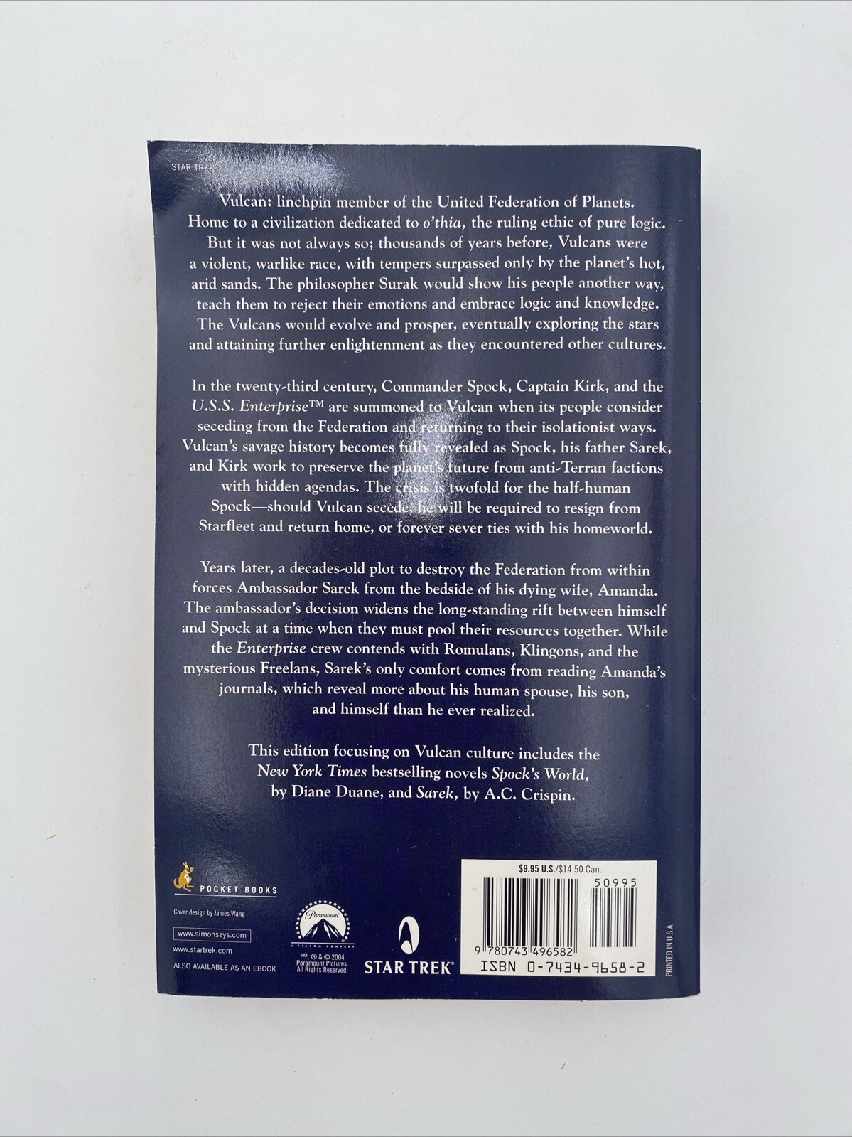 Star Trek: the Original Ser.: Star Trek: Signature Edition: Sand and Stars by A.