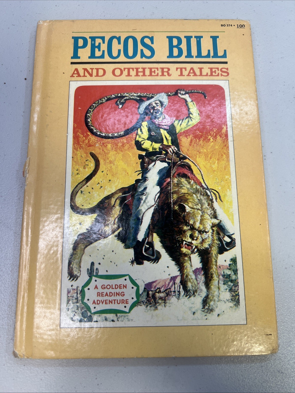 Pecos Bill and Other Tales 1958 Golden Press HC Irwin Shapiro Al Schmidt Art