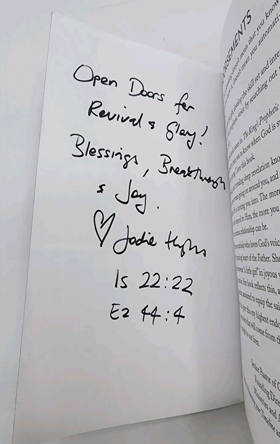 King’s Prophetic Voice Hearing God Speak Through Symbolism By Jodie Hughes