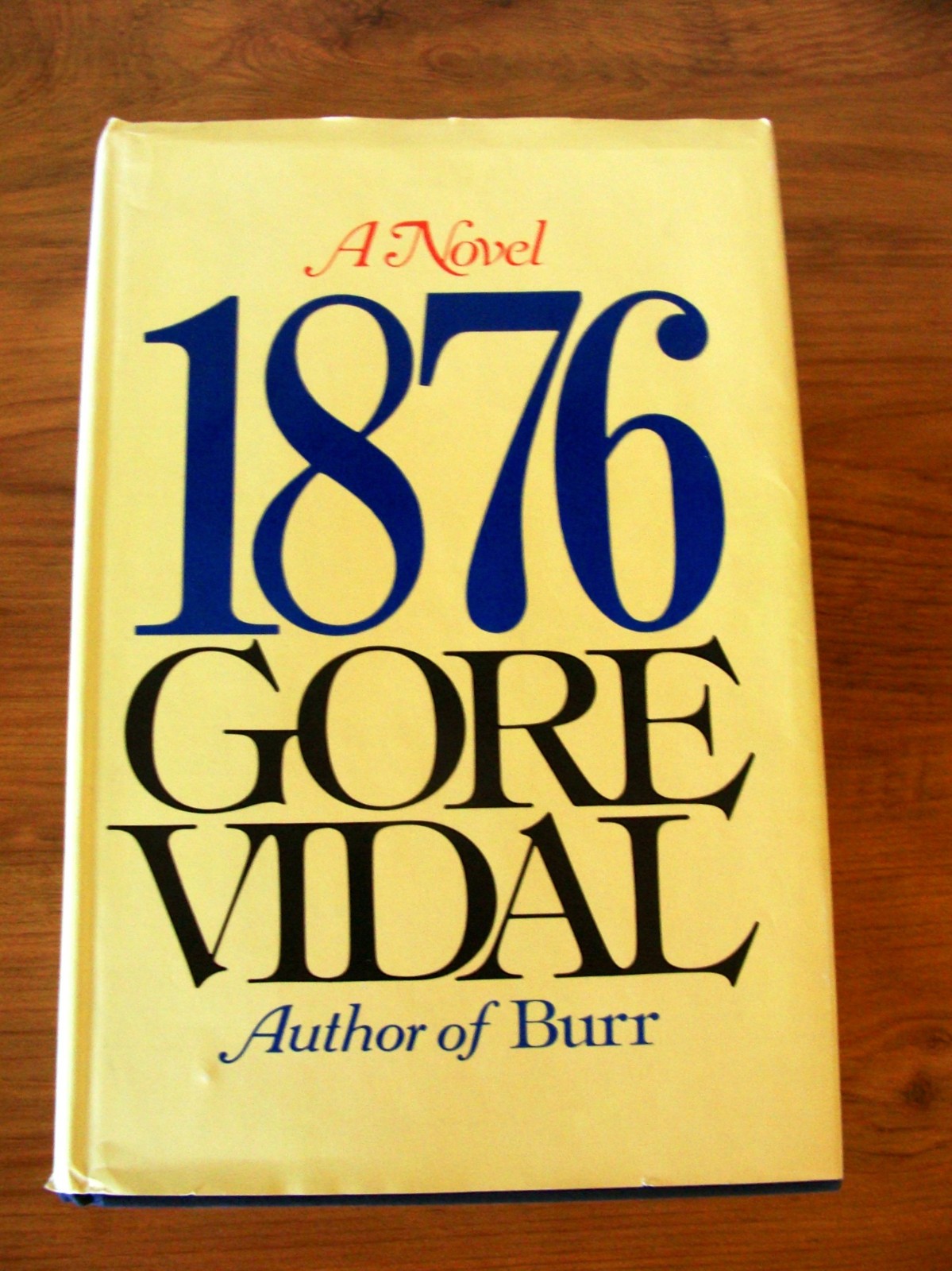 1876 A NOVEL BY GORE VIDAL 1976 HC/DJ