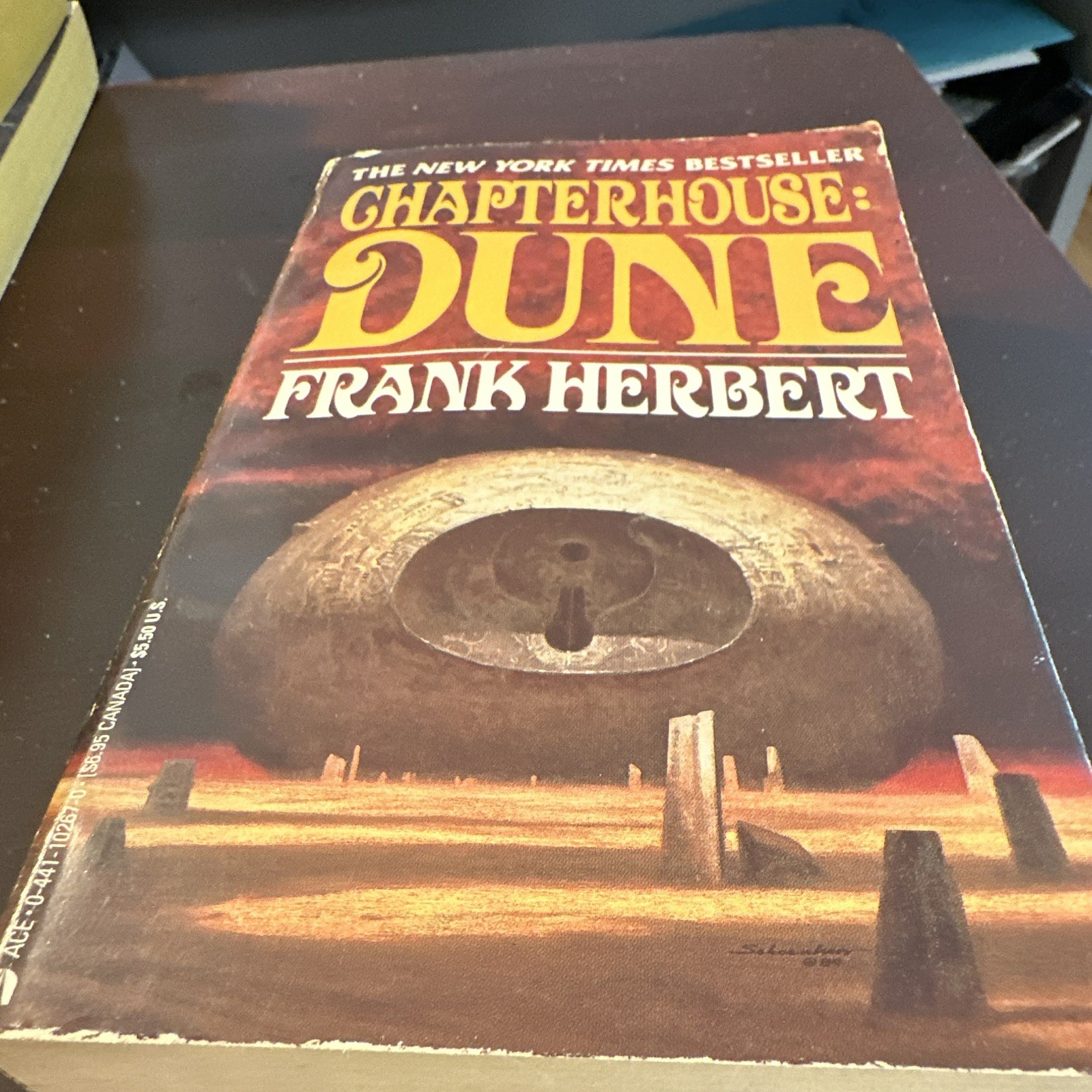Ace Books Dune Chronicles Chapterhouse: Dune Frank Herbert Paperback 1985