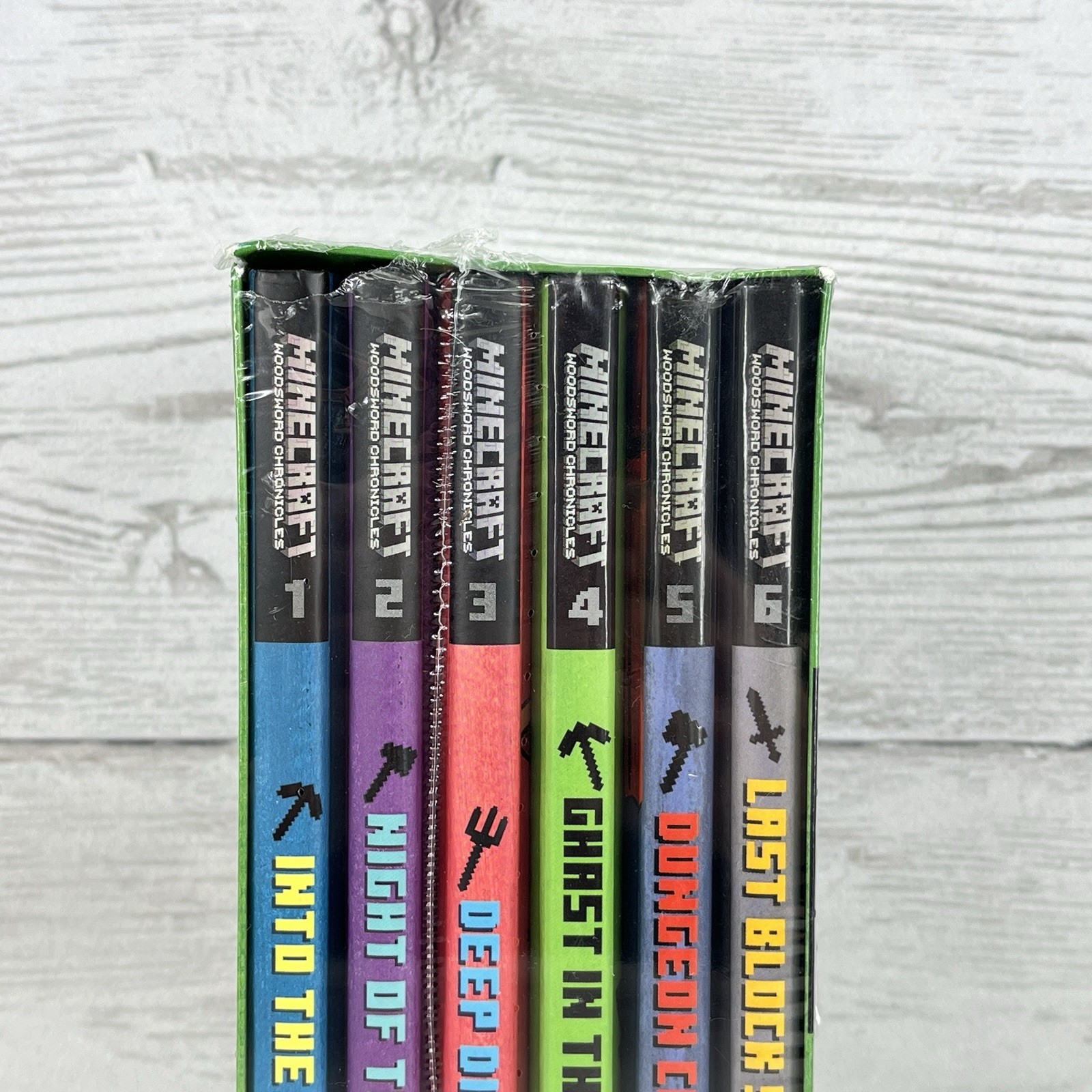 Minecraft Woodsword Chronicles: Books 1-6 Set Brand New Factory Sealed