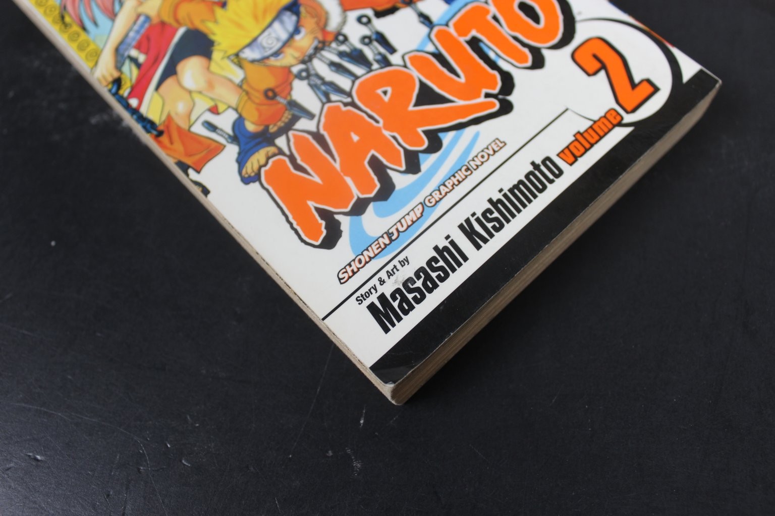 Naruto Vol 2 Masashi Kishimoto 2006 Eighth Print Manga Graphic Novel VIZ Media
