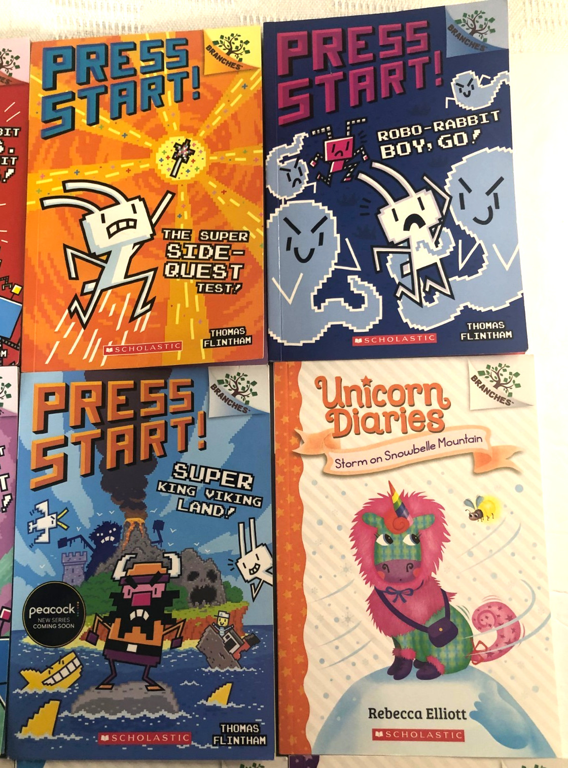 LOT OF 29 BRANCHES BOOKS: Eerie Elementar Owl Diaries Press Start Unicorn & More