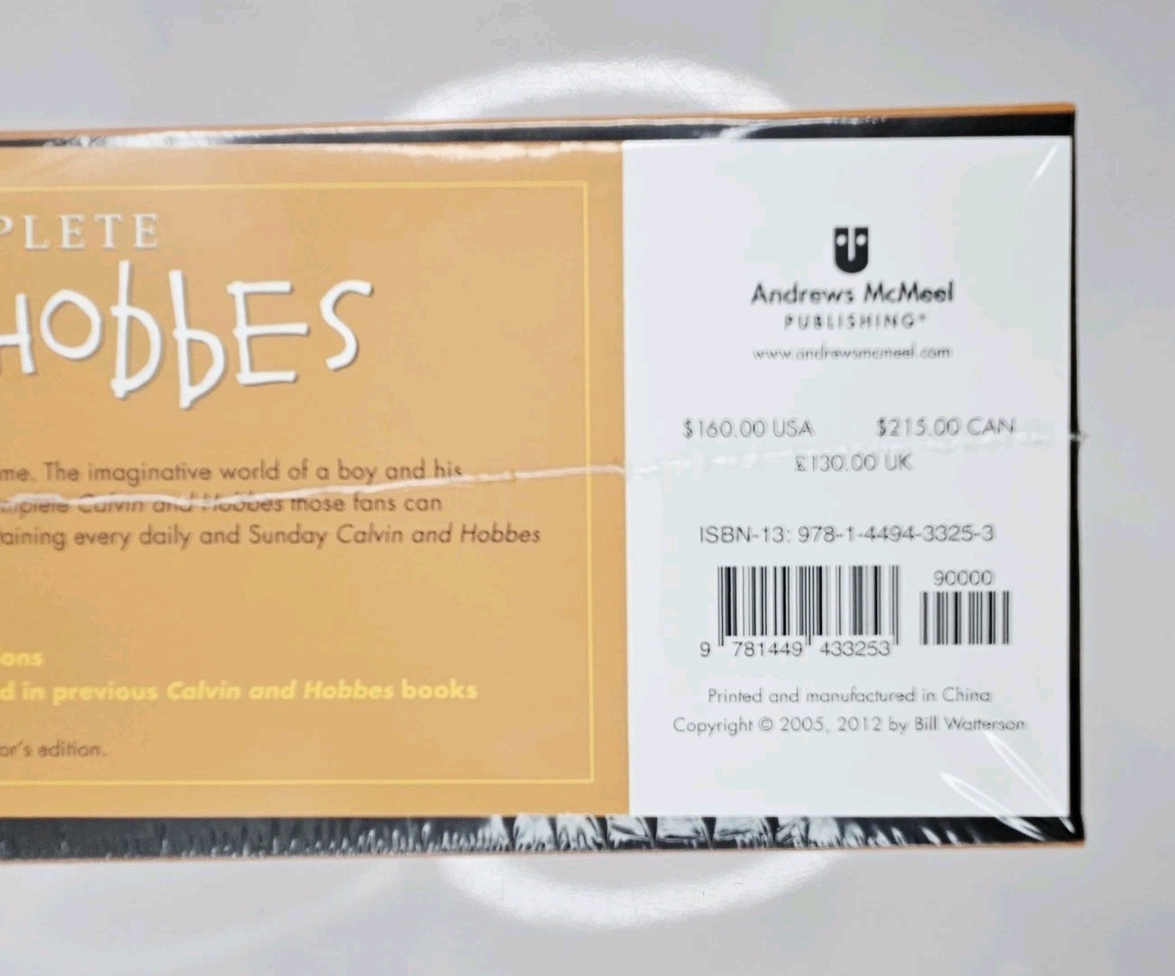 The Complete Calvin and Hobbes • 4 Book Box Set -Paperback NEW SEALED MSRP $160