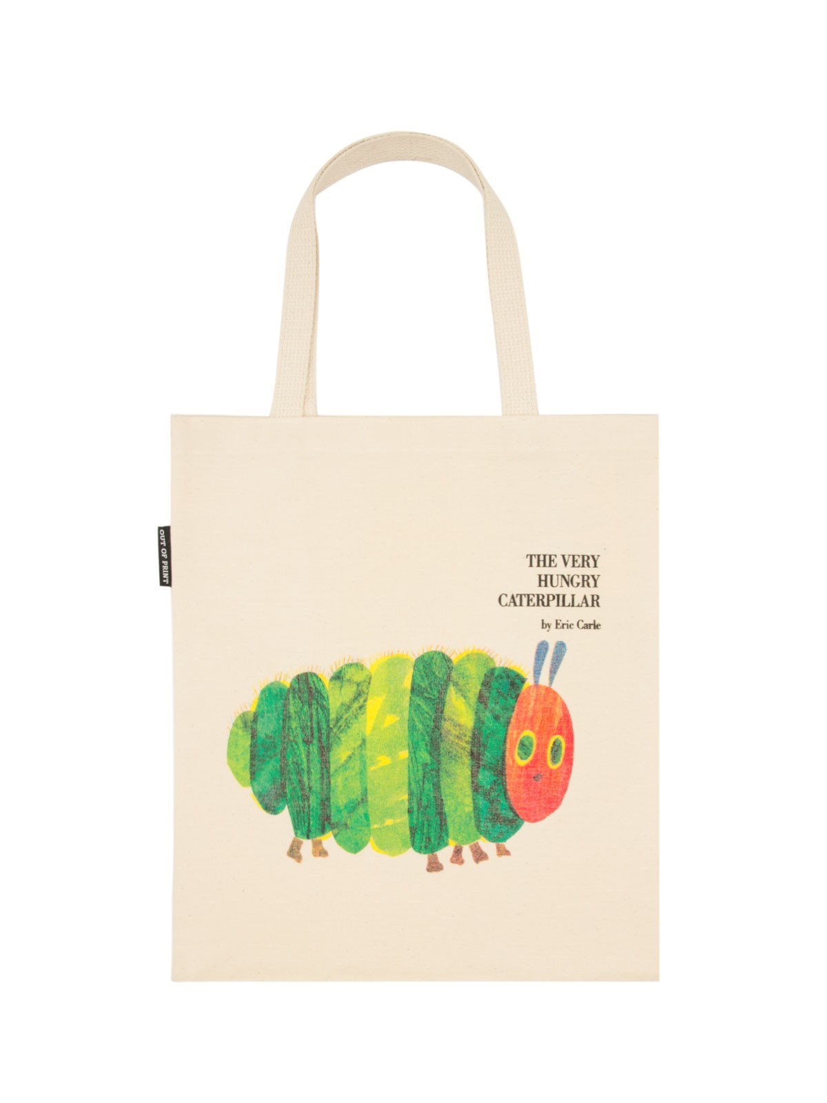 The Very Hungry Caterpillar Tote Bag, 100% Cotton Canvas, 15″ W x 17″ H