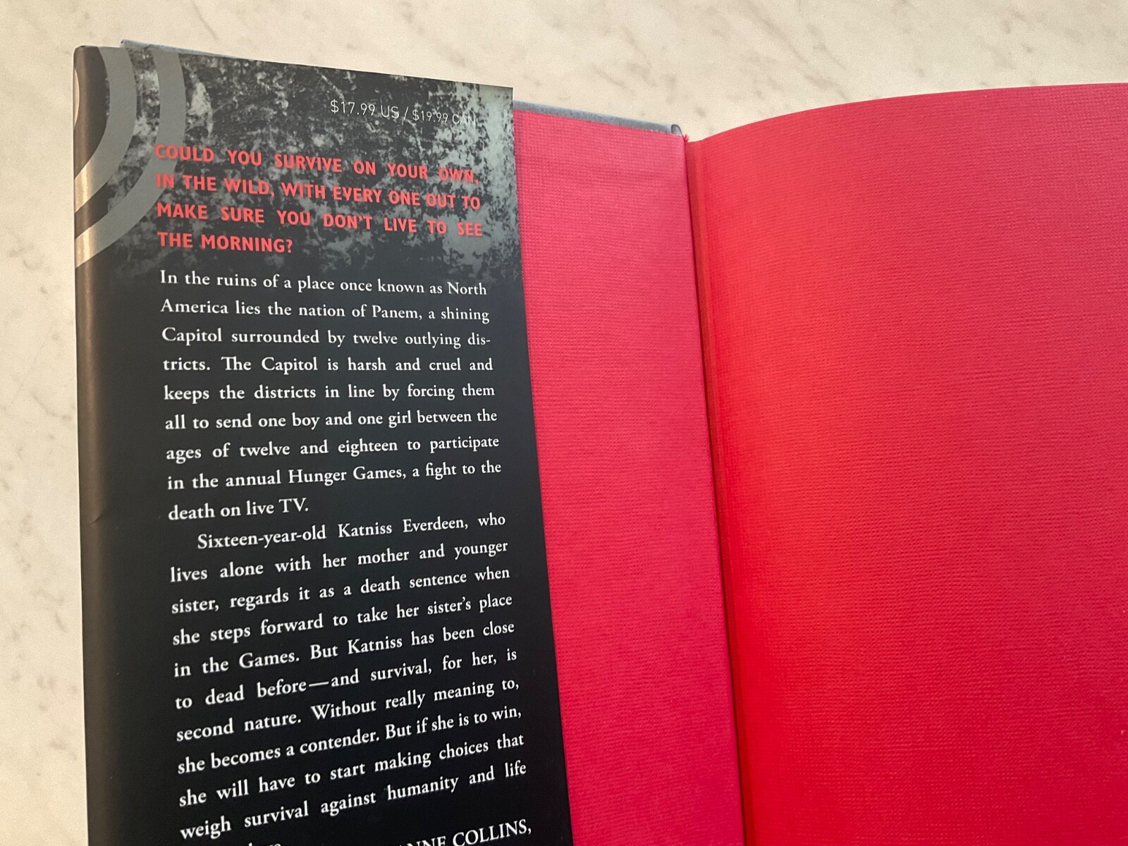 The Hunger Games Suzanne Collins 2008 First Edition 20th Gold Spine Print 2011