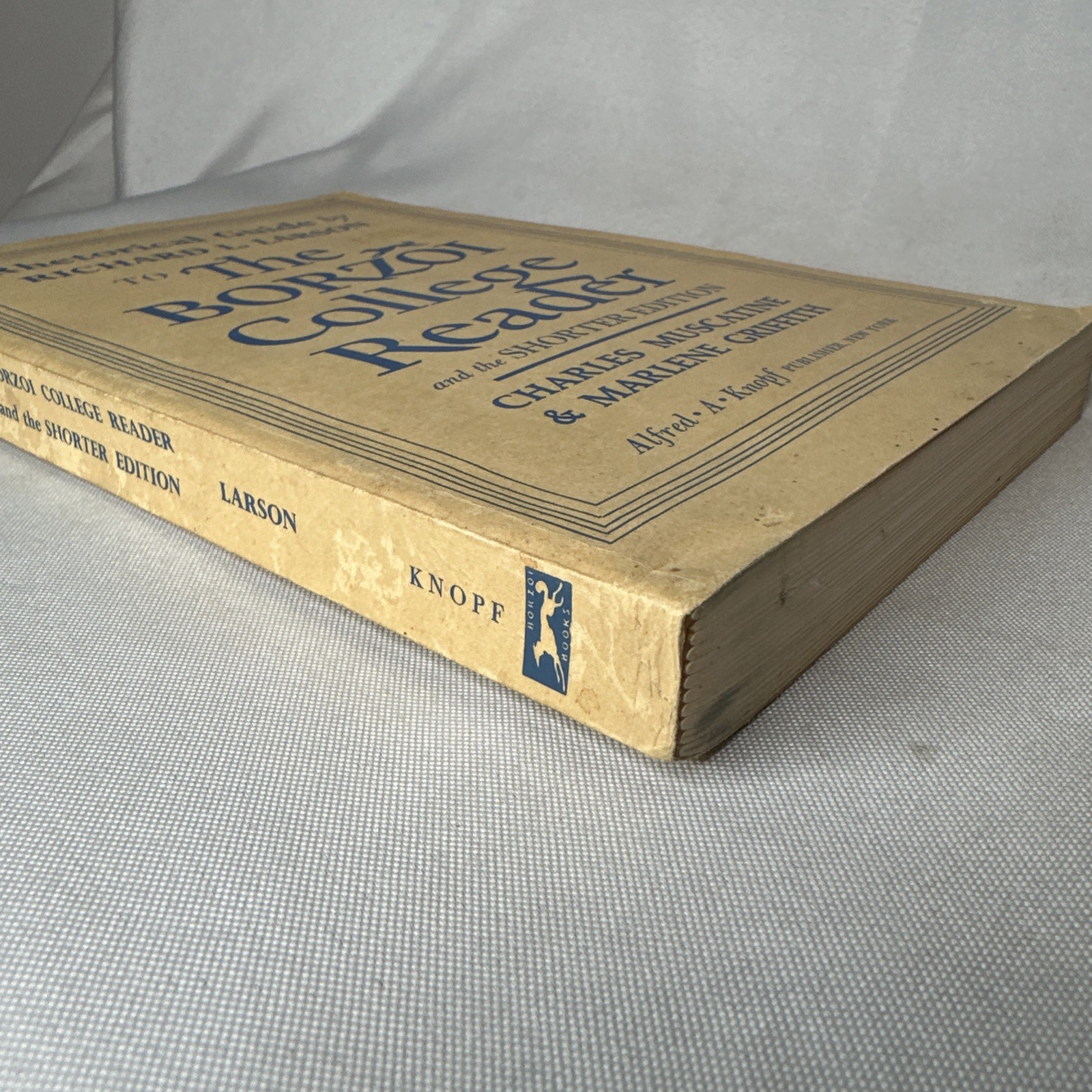 Rhetorical Guide The Borzoi College Reader, Richard L. Larson 1967