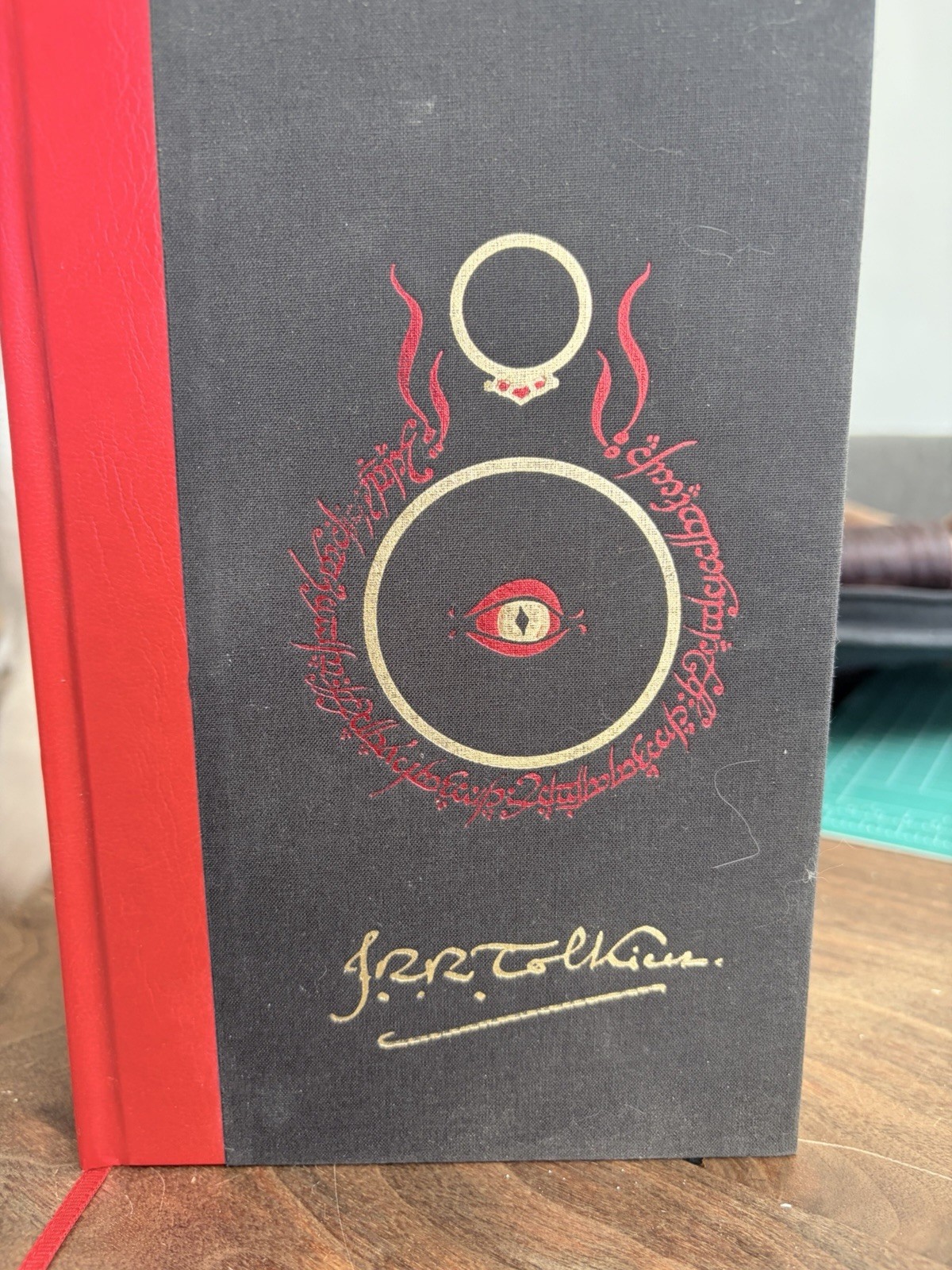 Lord of the Rings Hard Cover Red Edition With Illustrations