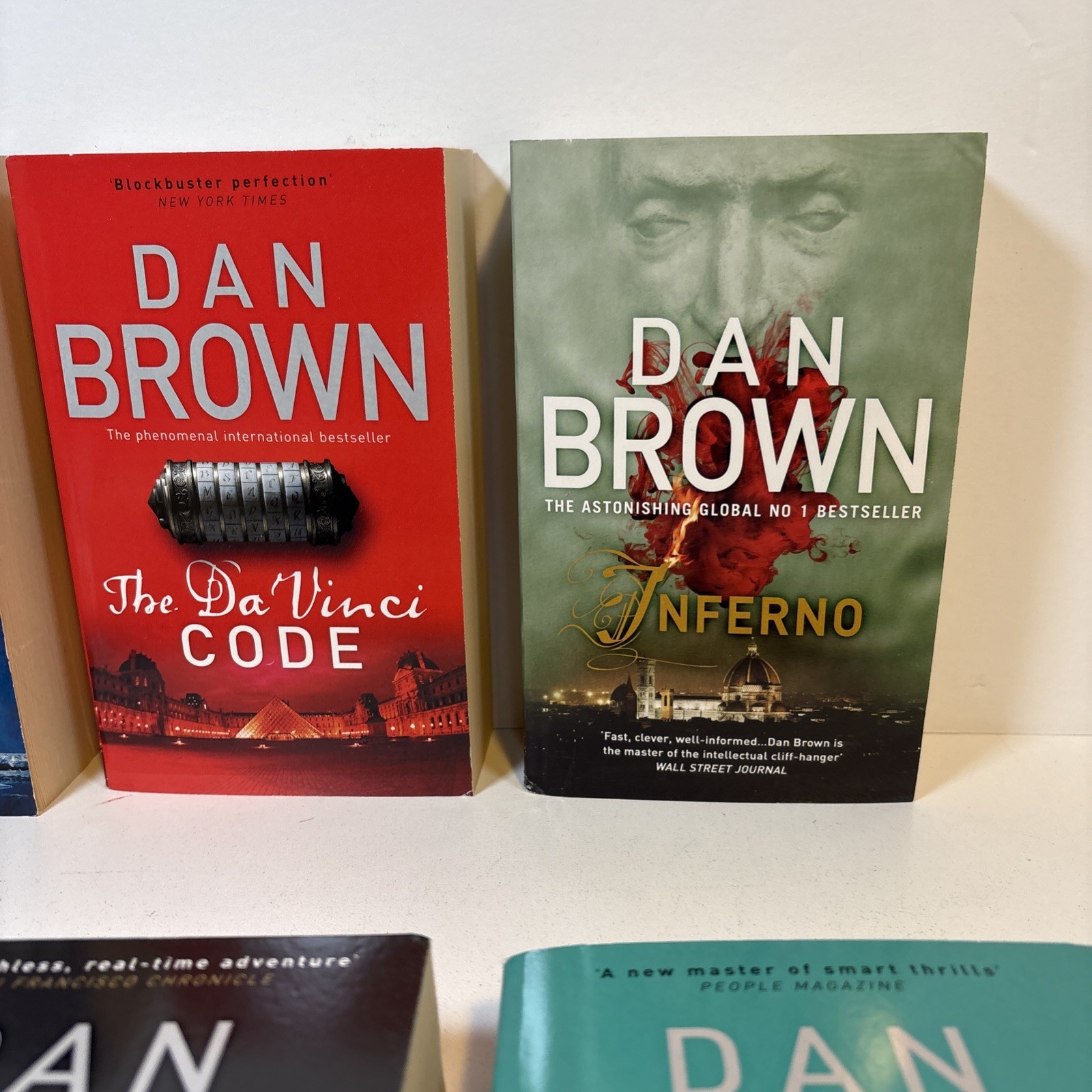 Robert Langdon Series 6 of 7 Books Paperback Set by Dan Brown – Corgi Books