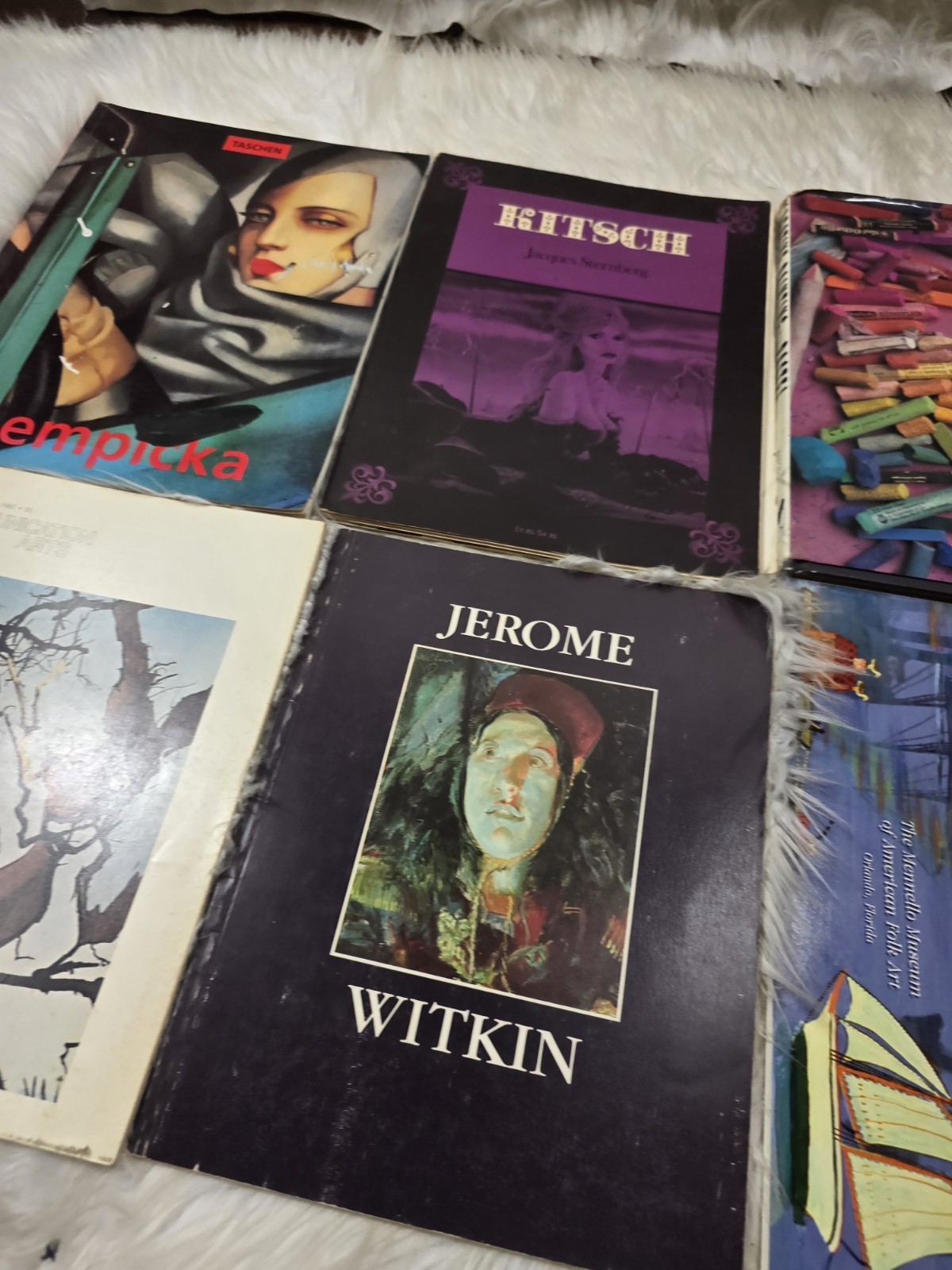 6 Vintage Lot Of Art Design Museum Paintings Books How To Bundle Lot B6