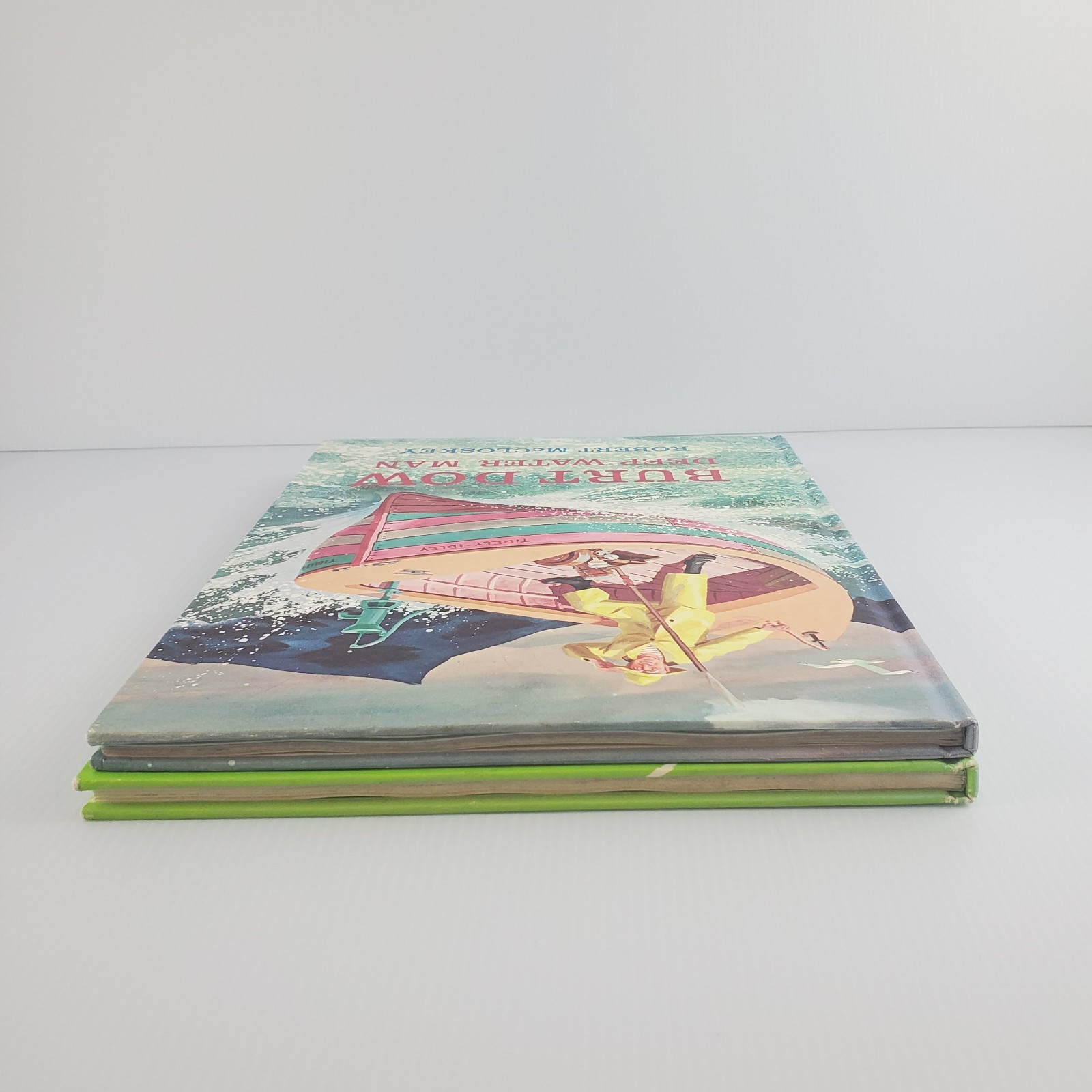 Burt Dow Deep Water Man & One Morning in Maine by Robert McCloskey Hardcover