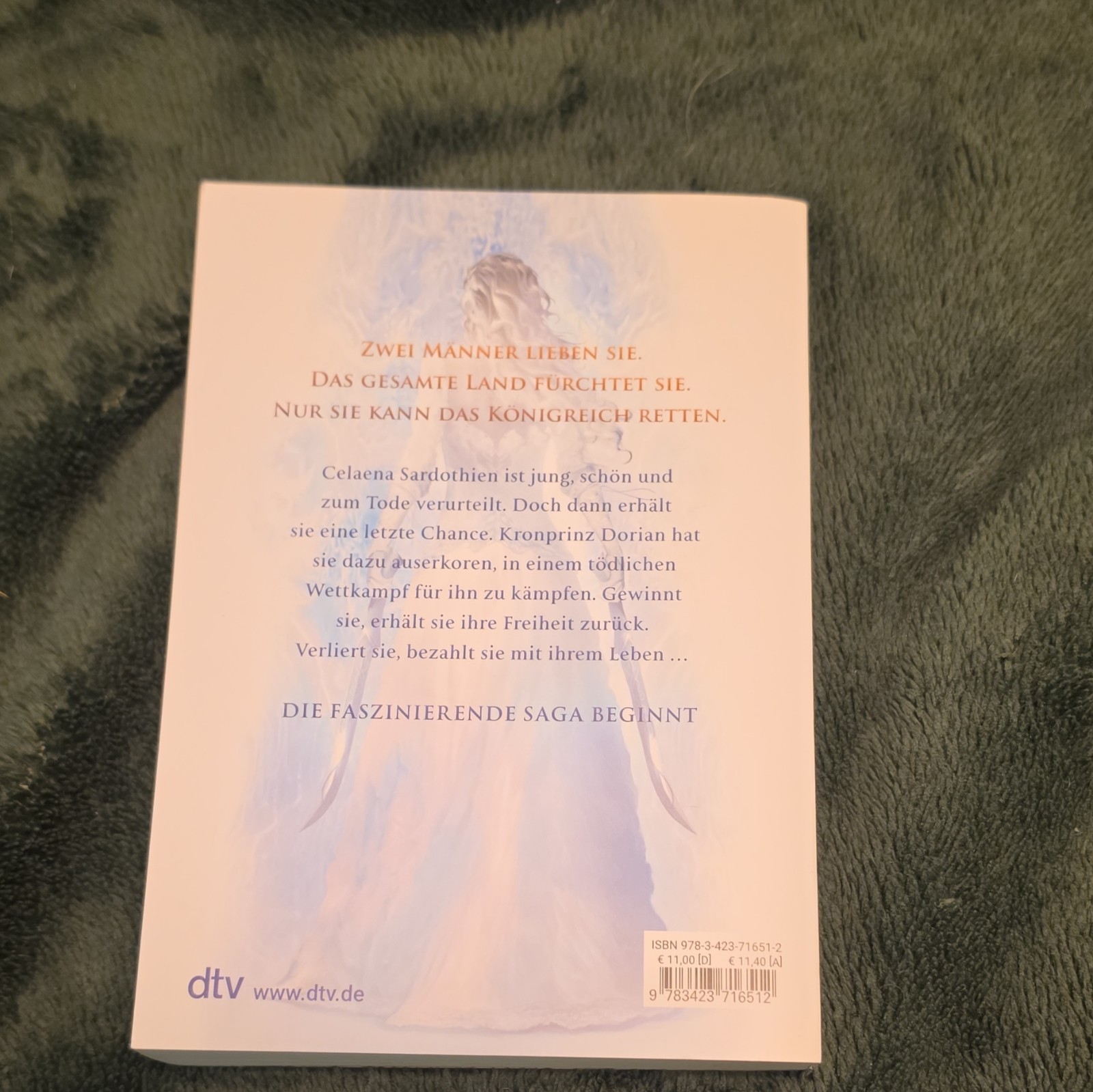 Sarah J. Maas Throne of Glass: Die Erwählte dtv PB German 12. Auflage 2015