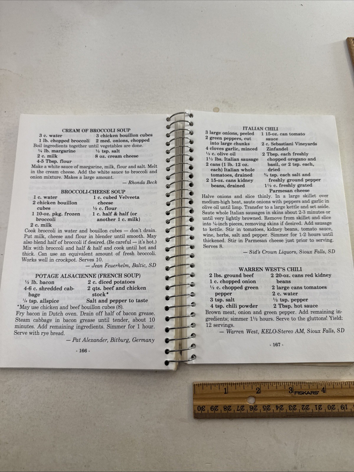 Sioux Falls South Dakota SD Cookbook Vintage 1980s KELO Radio Station Midwestern