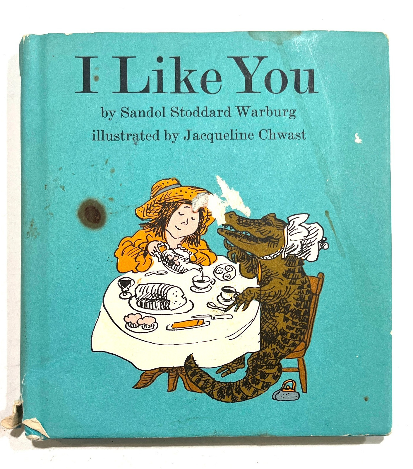 I Like You Book Sandol Stoddard Warburg 1965 10th Printing Chwast Vintage HC DJ