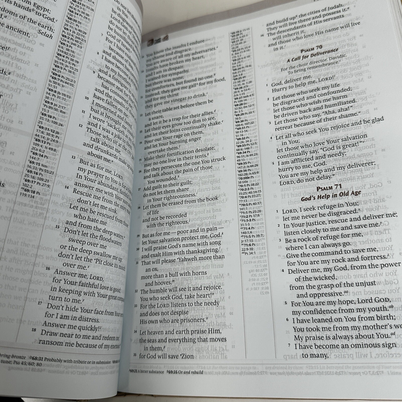 Unused The Mission of God Study Bible Hardcover Simulated Leather Philip Nation