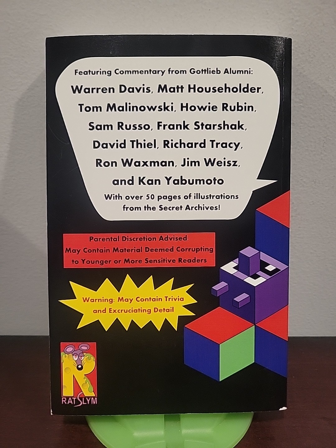 Qbert & Me Book Advanced Readers Edition Autographed By Author Jeff Lee