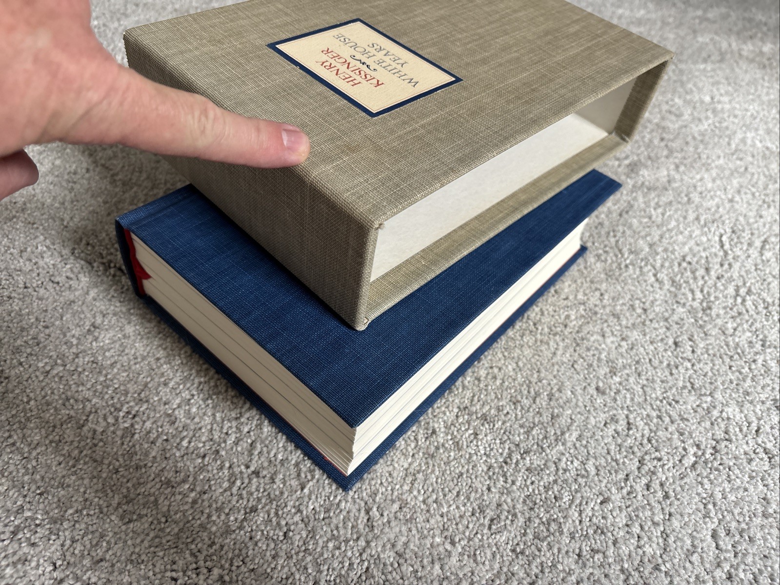 SIGNED Numbered 1979 White House Years Henry Kissinger SlipCase First Edition