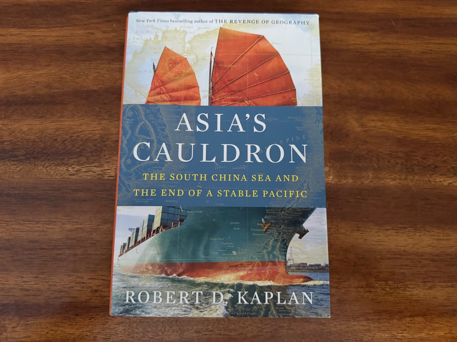 Asia’s Cauldron by Robert D. Kaplan (2014, Hardcover) SIGNED – FREE SHIPPING