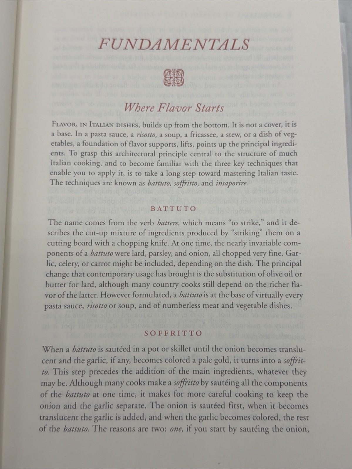 Essentials of Classic Italian Cooking by Marcella Hazan 1993 Cookbook : VeryGood