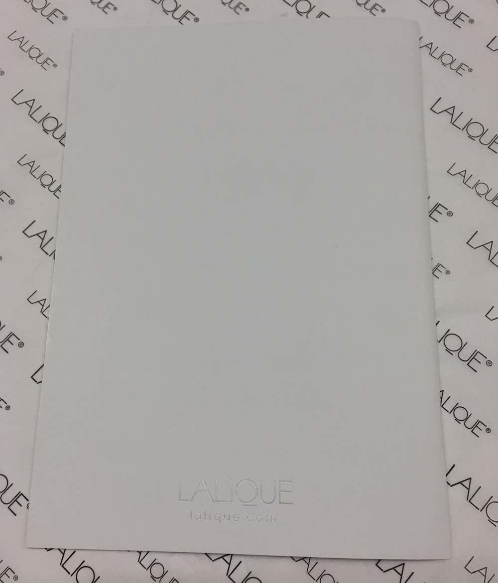 RARE 2015 LALIQUE Catalog 31 pages Colorful Pictures New Collection