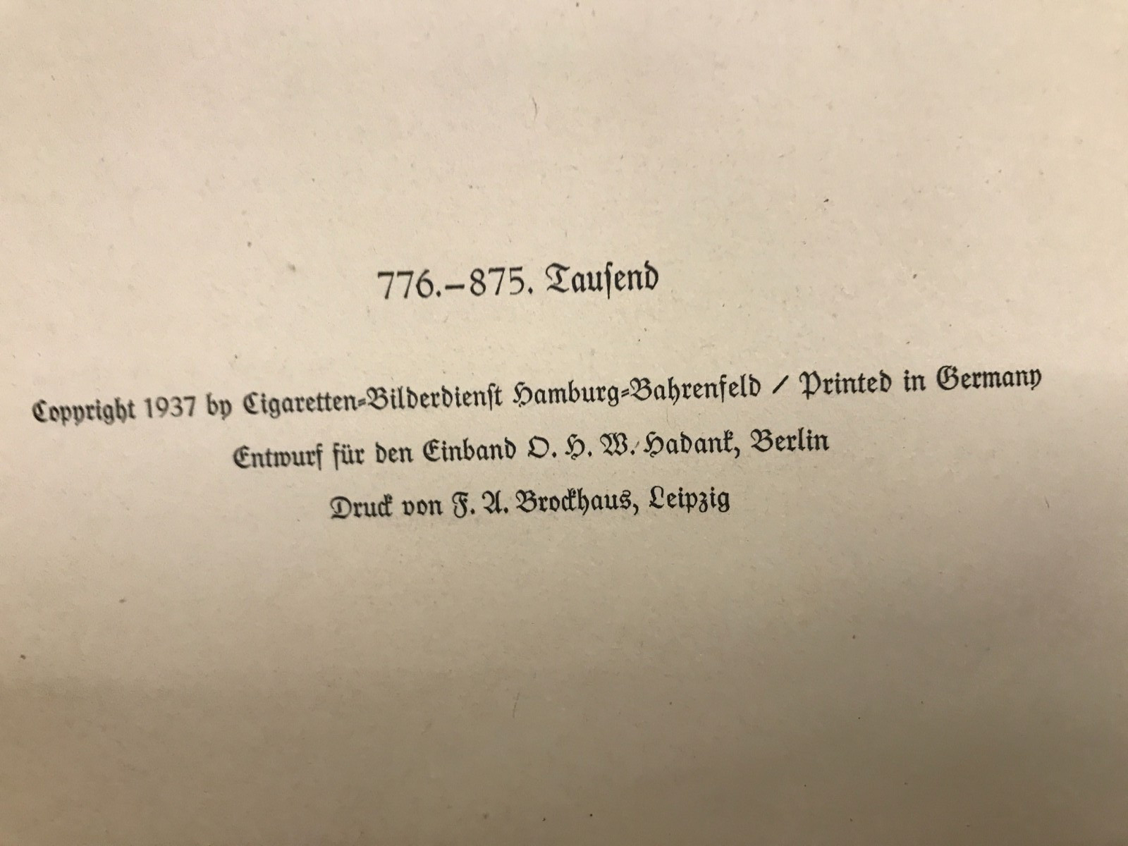 Aus Wald Und Flur – Two German Books 1937/1938 Plants and Animals, Set of 2 E-77