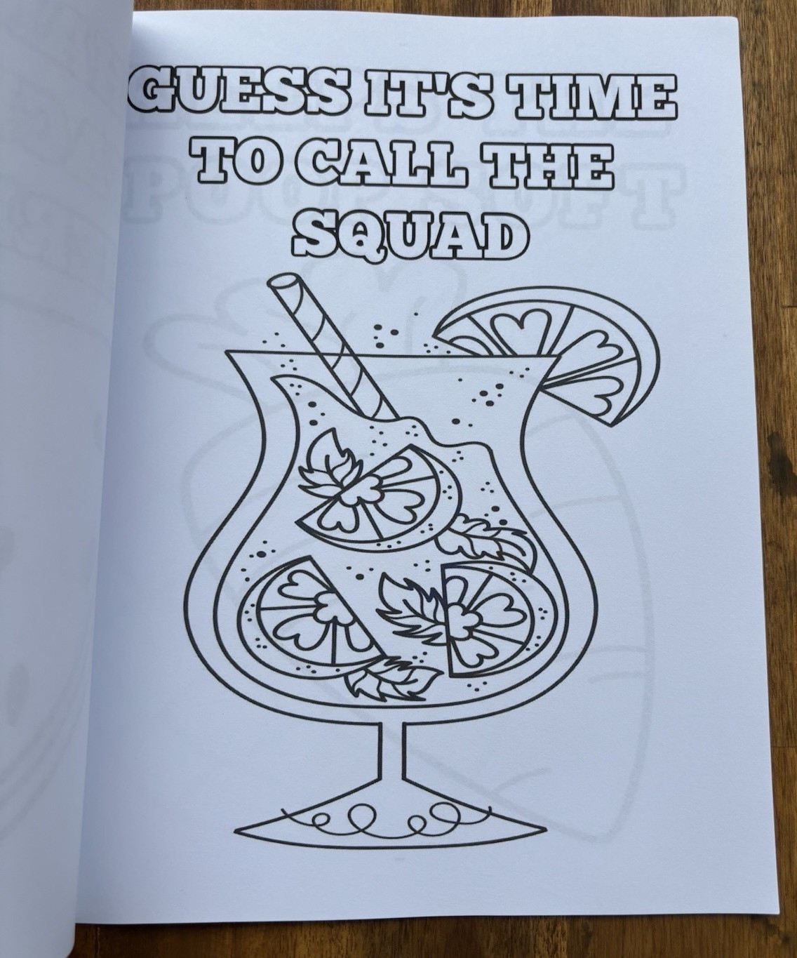 Shit For Old People To Color Funny Adult Coloring Book ~ Over the Hill Joke Gift