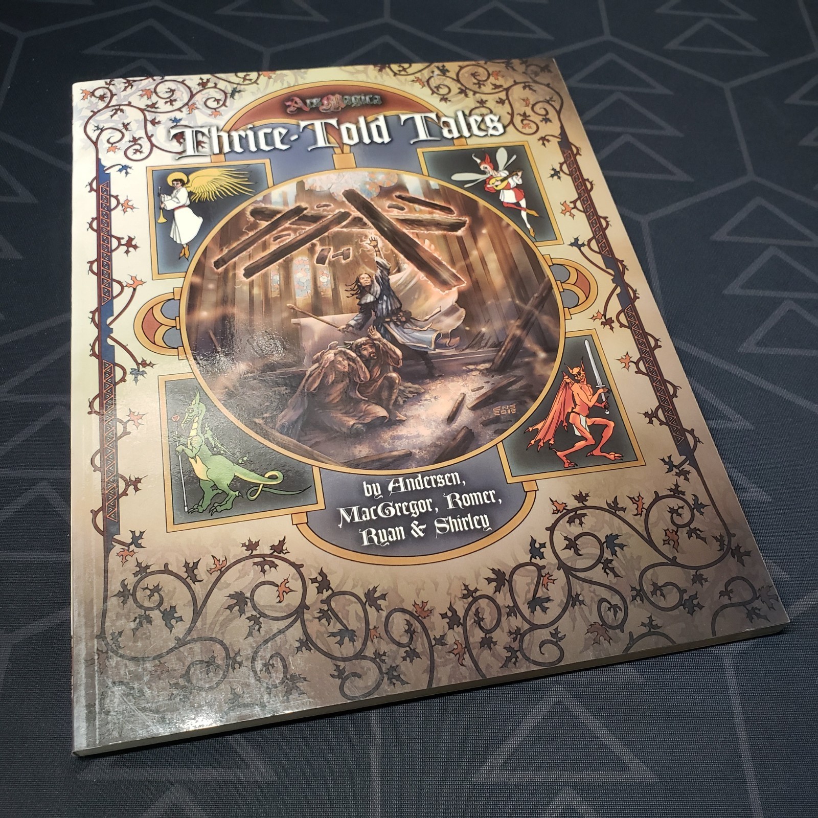 Thrice-Told Tales (Paperback RPG Book) Ars Magica 5E fifth edition Atlas Games