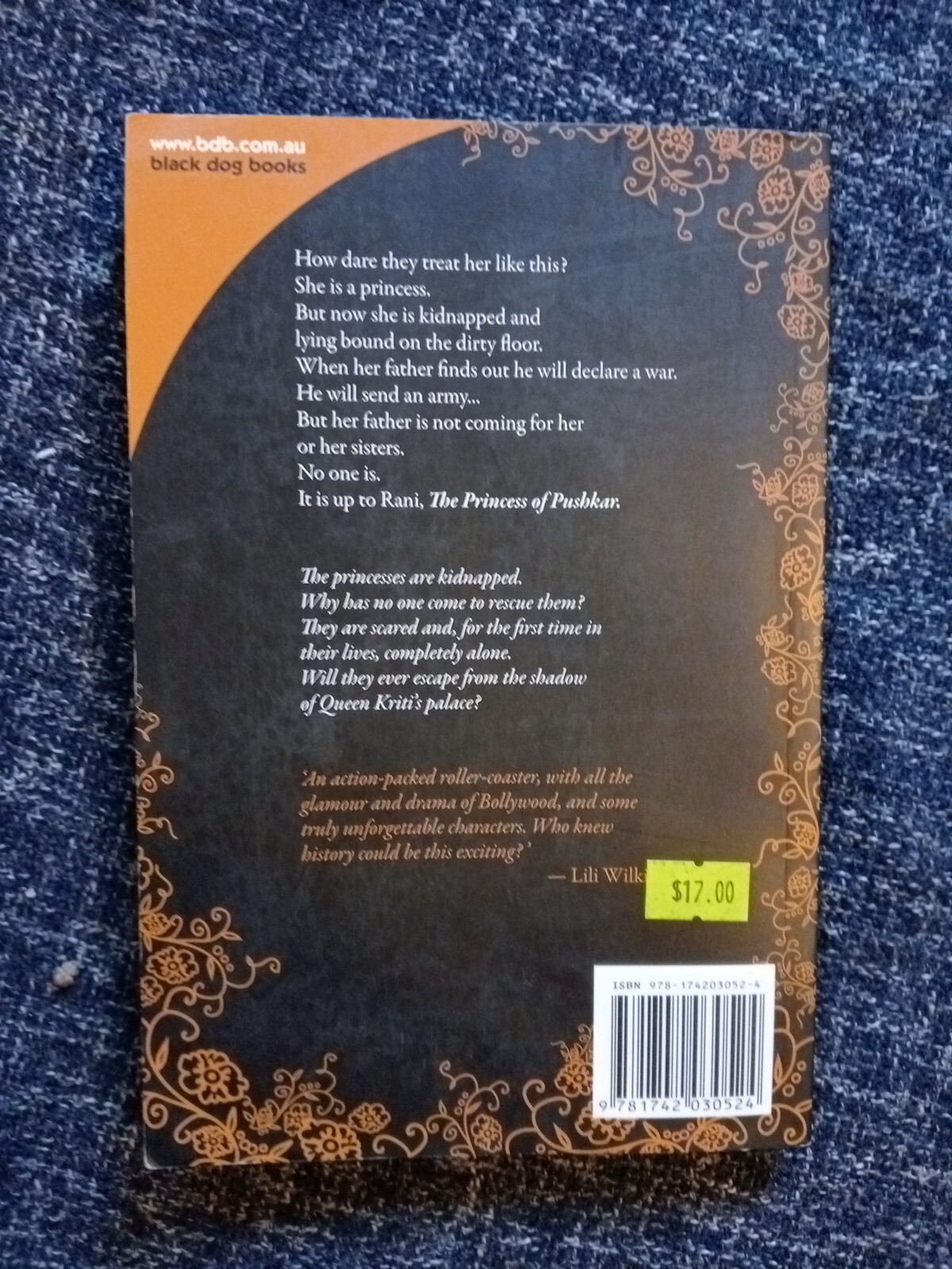 In The Shadow Of The Palace: The Princess Of Pushkar by Judith A. Simpson PB