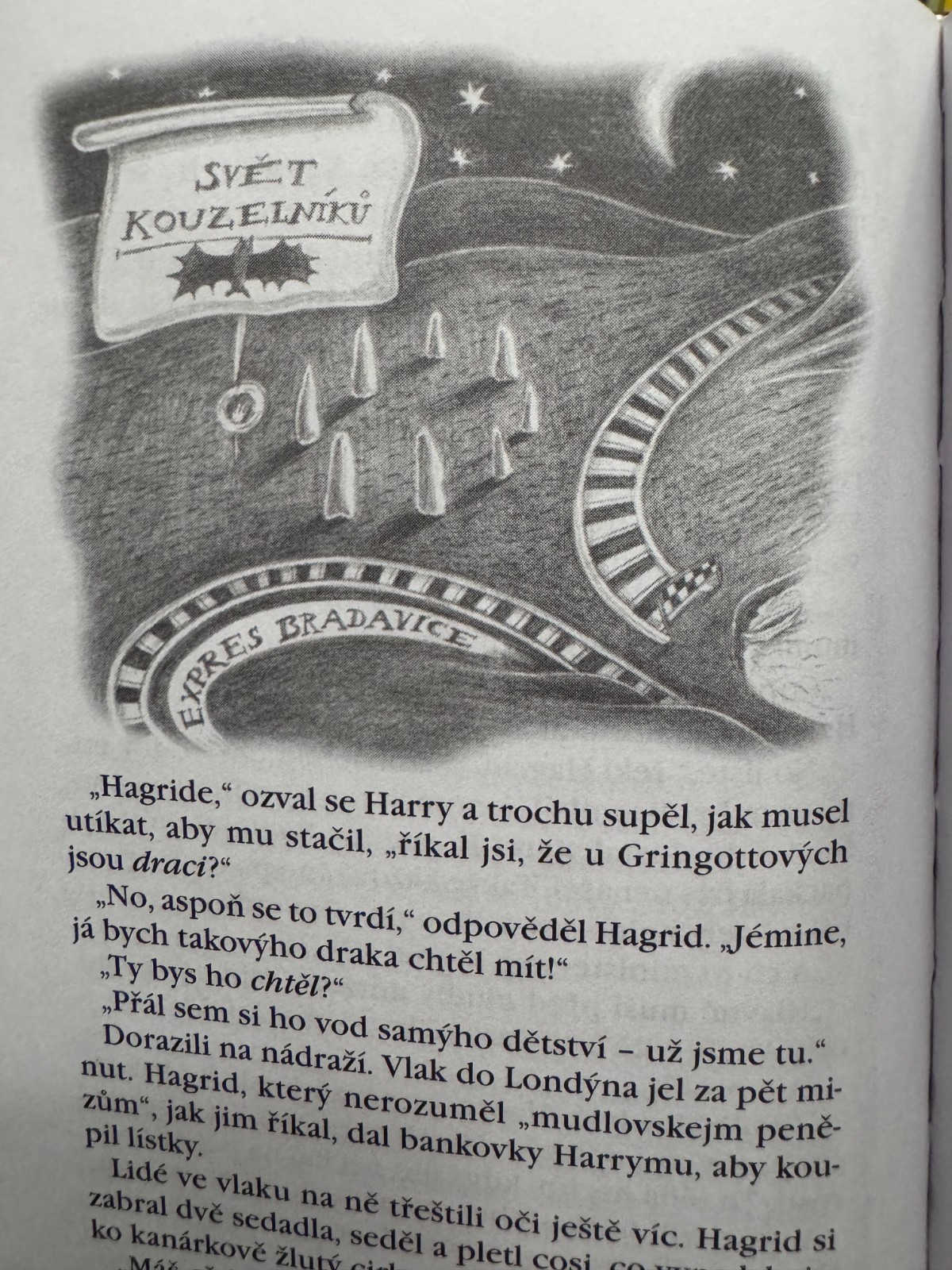 Czech Wizard Hat, Harry Potter and the Philosopher’s Stone, HC, JK Rowling
