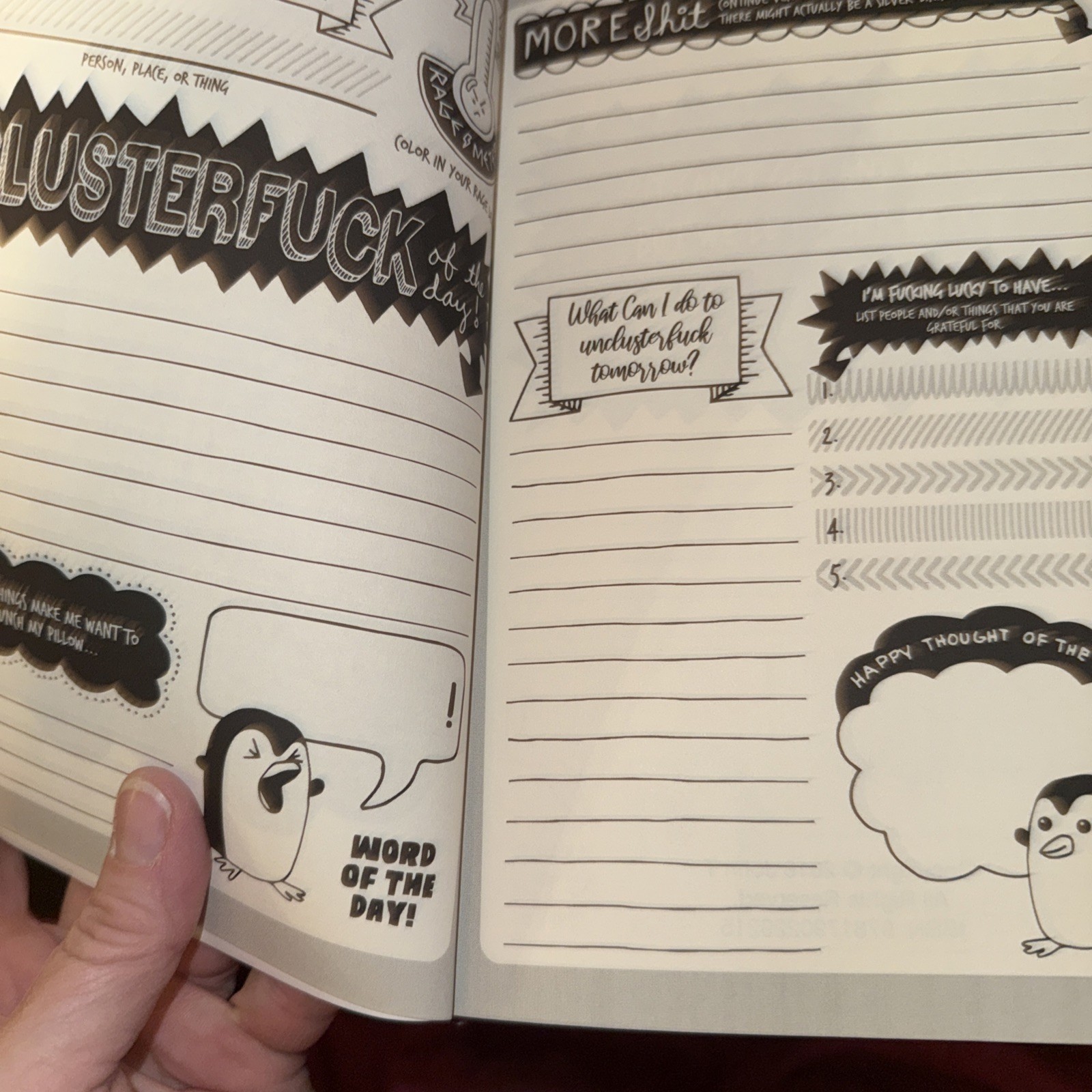 Rage Page : A Journal for the Bad Days by John T (2018, Trade Paperback) Unused