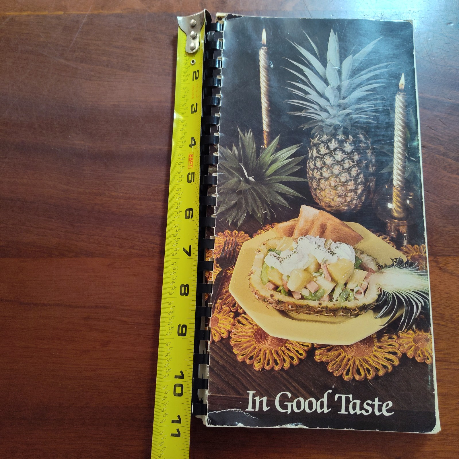 In Good Taste Spiral Bound Elms College Cookbook 159 Pages
