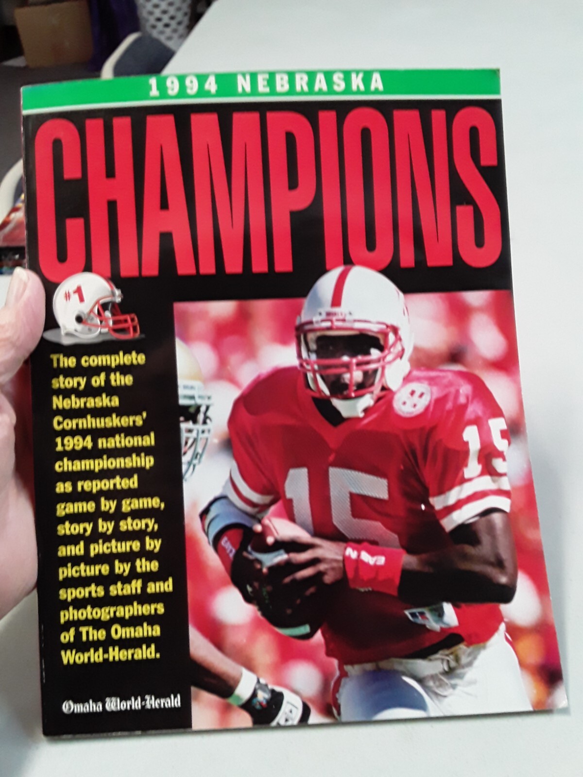 Nebraska Cornhusker 1994-1995 Football Natl Champs 5 books VG 240321
