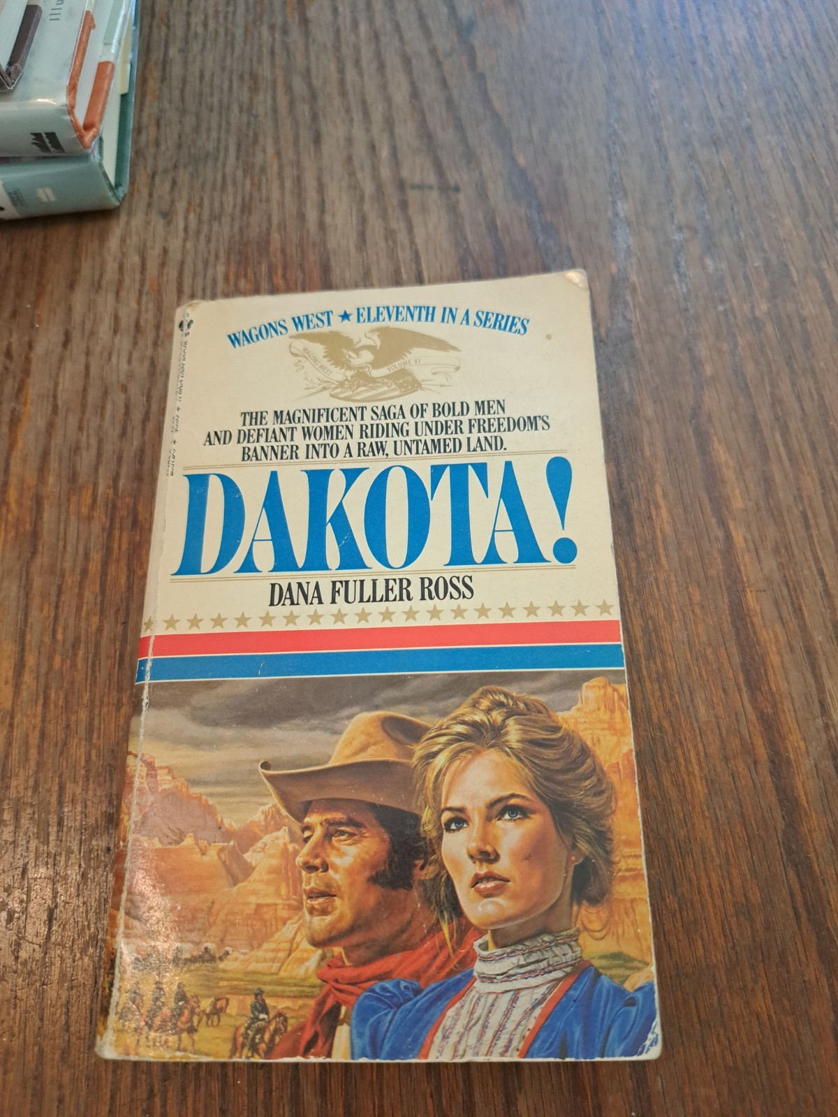 Lot 4 Dana Fuller Ross Wagons paperback books Dakota Nevada Colorado California