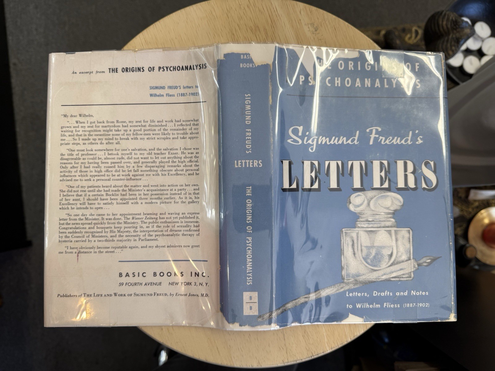 Sigmund Freud’s Letters: Origins of Psychoanalysis 1954 First Edition HC + DJ