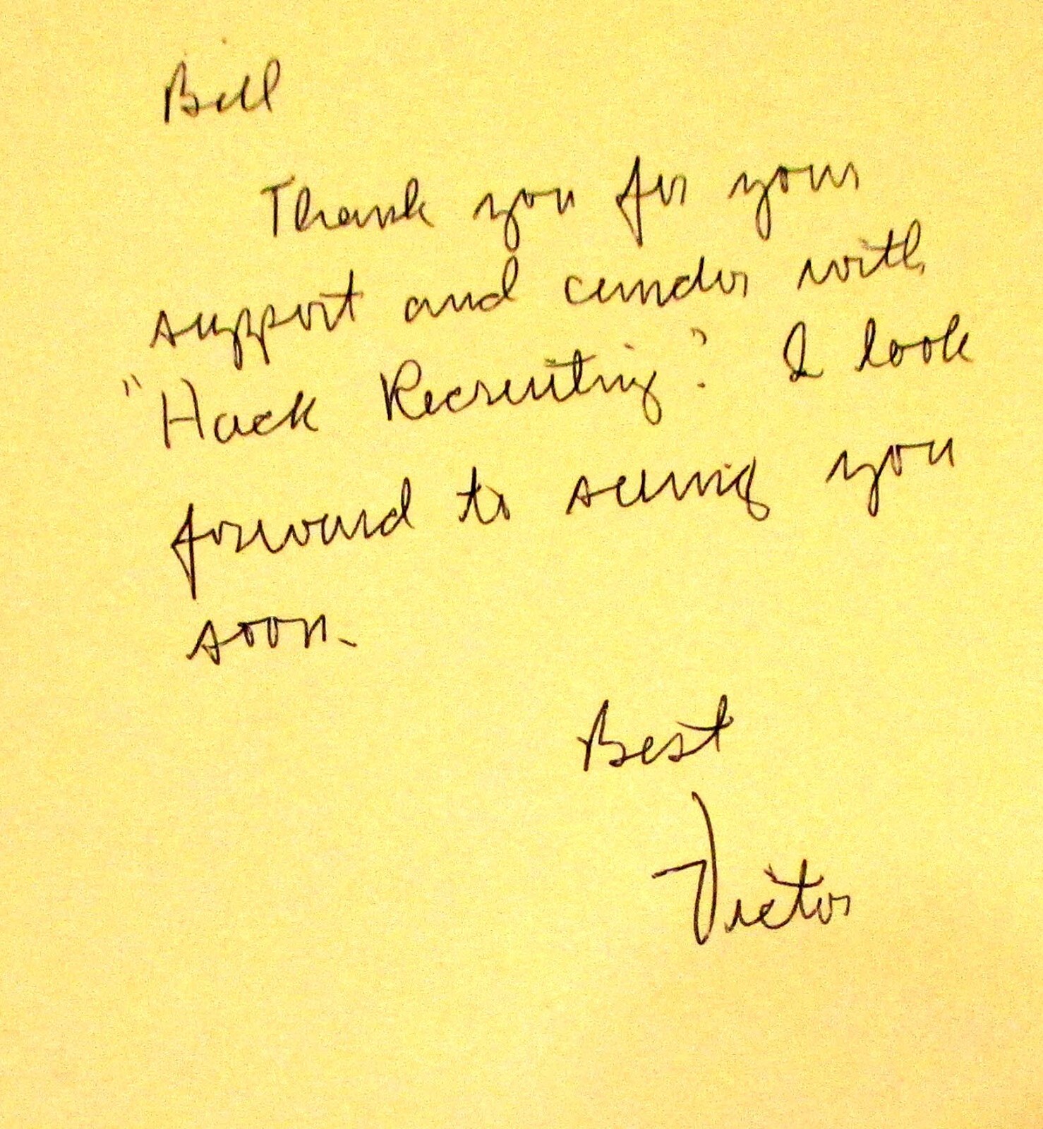 2019 Hack Recruiting by Victor Assad SIGNED Hardcover Book 436 Pages RARE!!