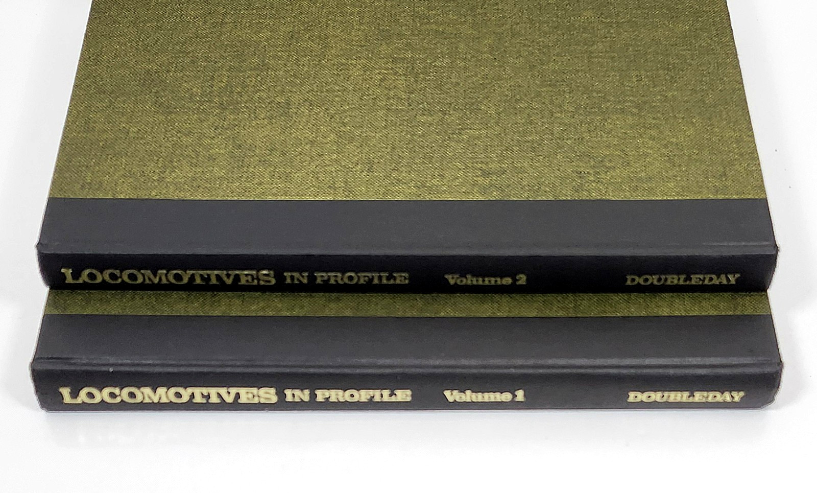 Locomotives in Profile Vol. 1 & 2 by Brian Reed (1971 HC)