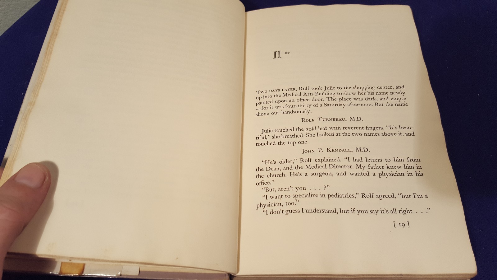 1960 THE DOCTORS BRIDE Hardcover Book by ELIZABETH SEIFERT