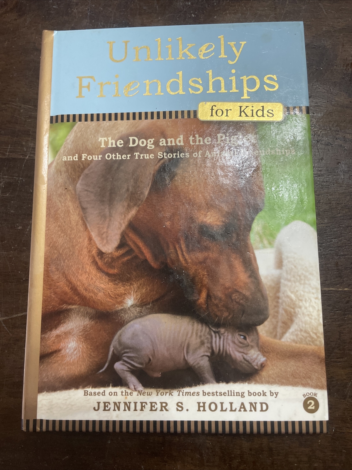 JENNIFER S. HOLLAND, UNLIKELY FRIENDSHIOS. THE DOG AND THE PIGLET. 9780761170129