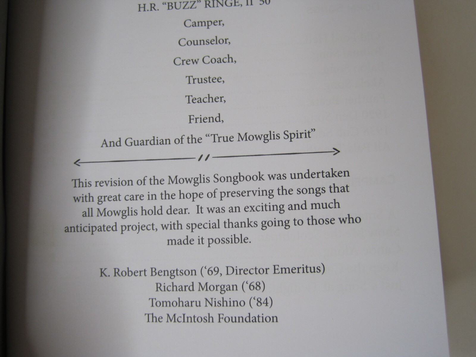 MOWGLIS School of the Open Songbook 2018 – Paperback – 68 Pages – 5 3/8 x 8 3/8