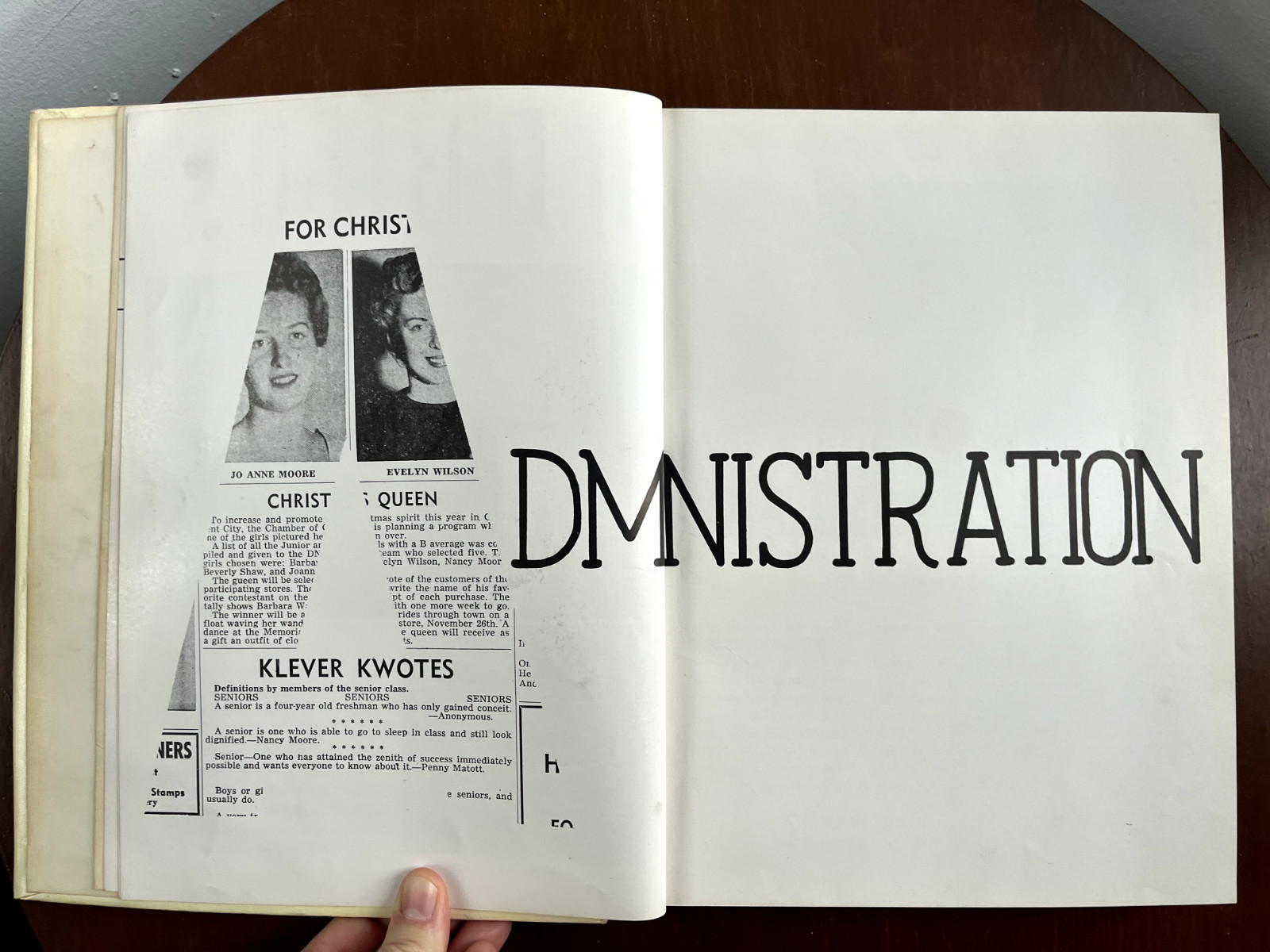 1956 Del Norte High School Yearbook Crescent City, CA Vintage 50’s