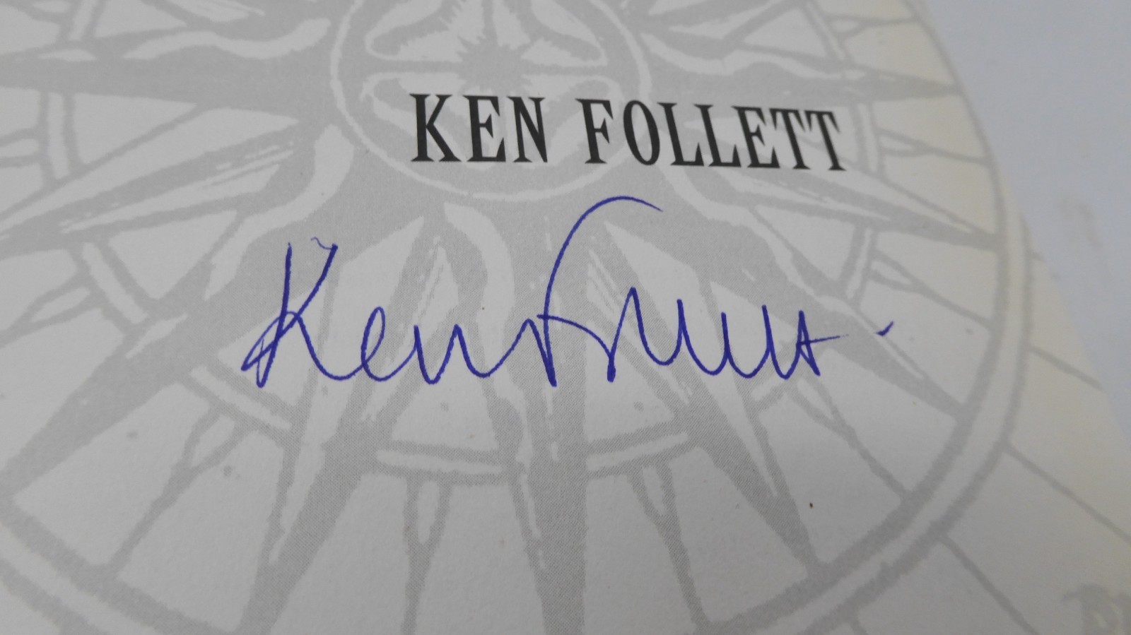 *SIGNED* A Place Called Freedom by Ken Follet (Hardcover, 1995)