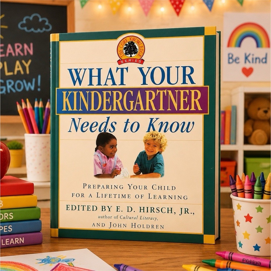 What Your Kindergartner Needs to Know Core Knowledge Homeschool Book